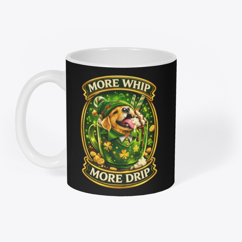 Coffee Dog Cafe-More Whip-Green Edition 