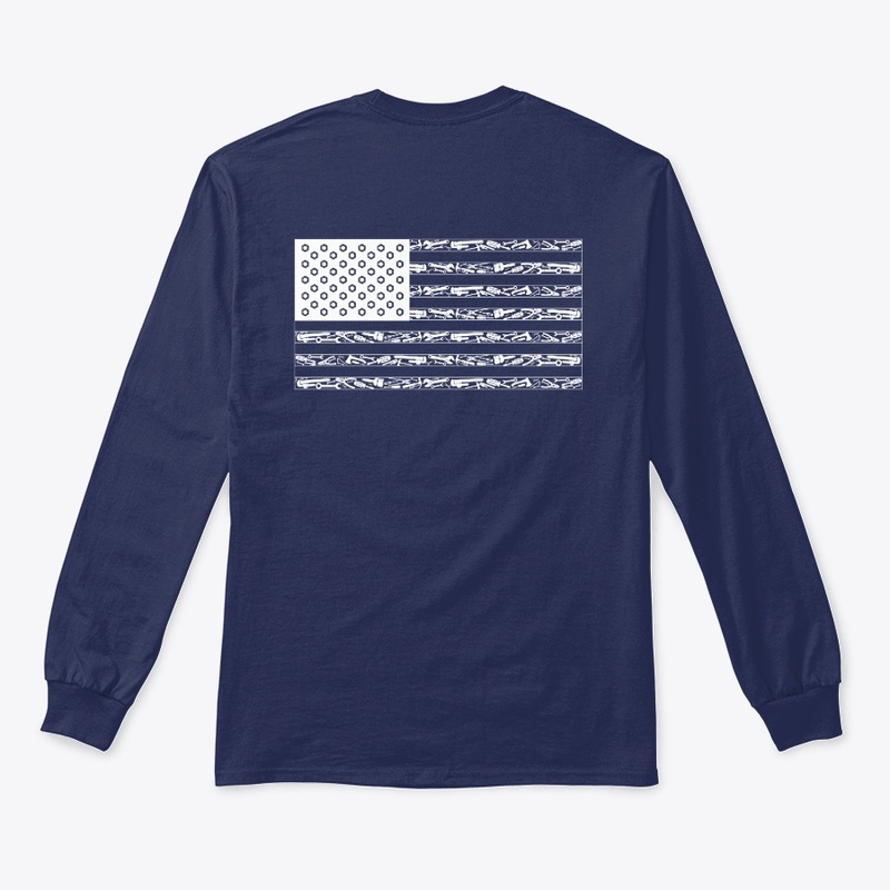 Blue Collar Life Tool Flag