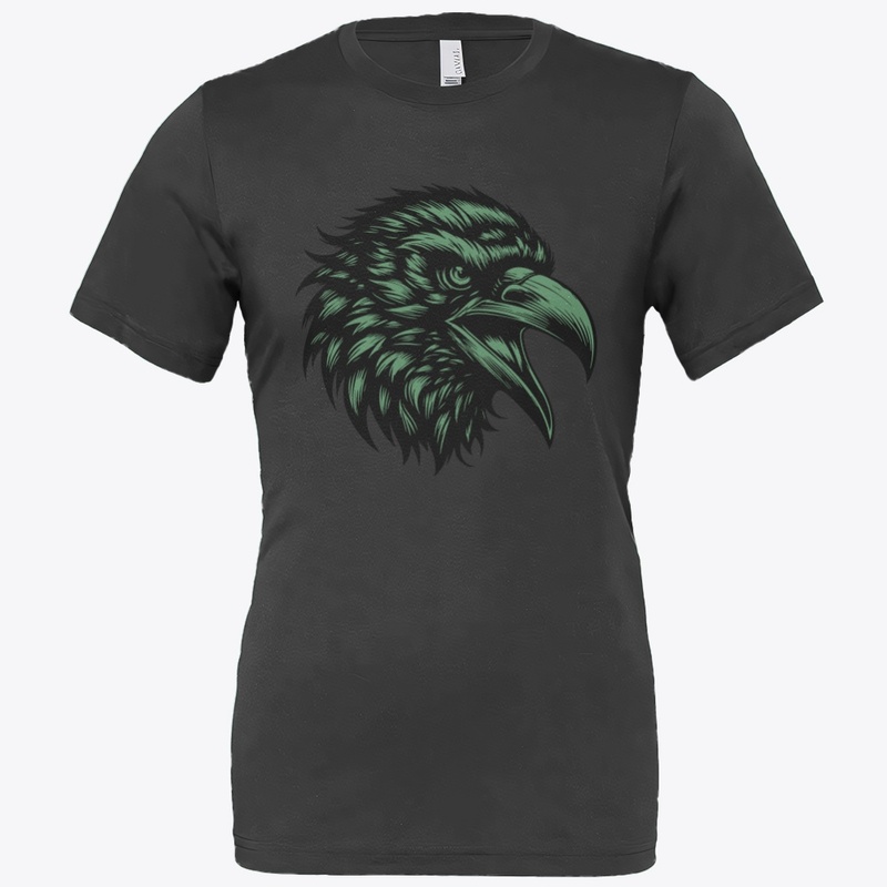 Intense Angry Crow Design