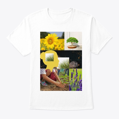 Plant Me White T-Shirt Front