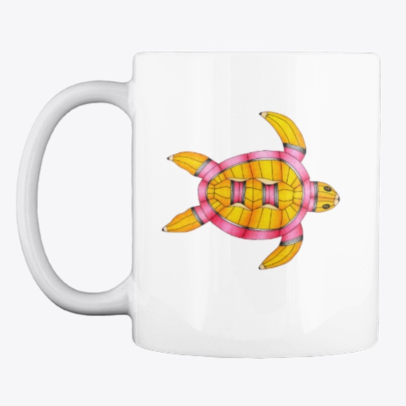Pencil Sea Turtle