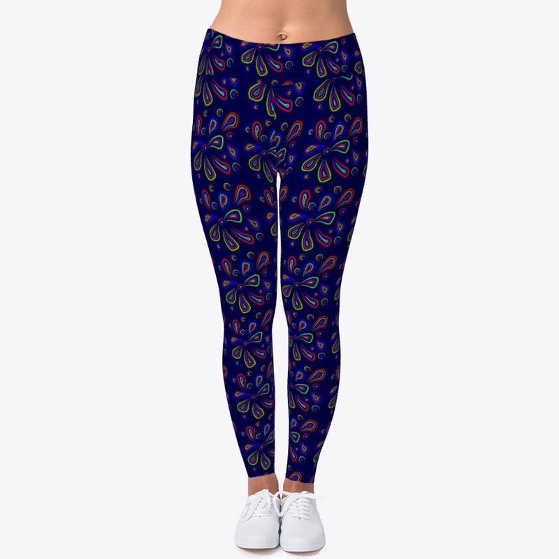 Peacock Feathers - Leggings