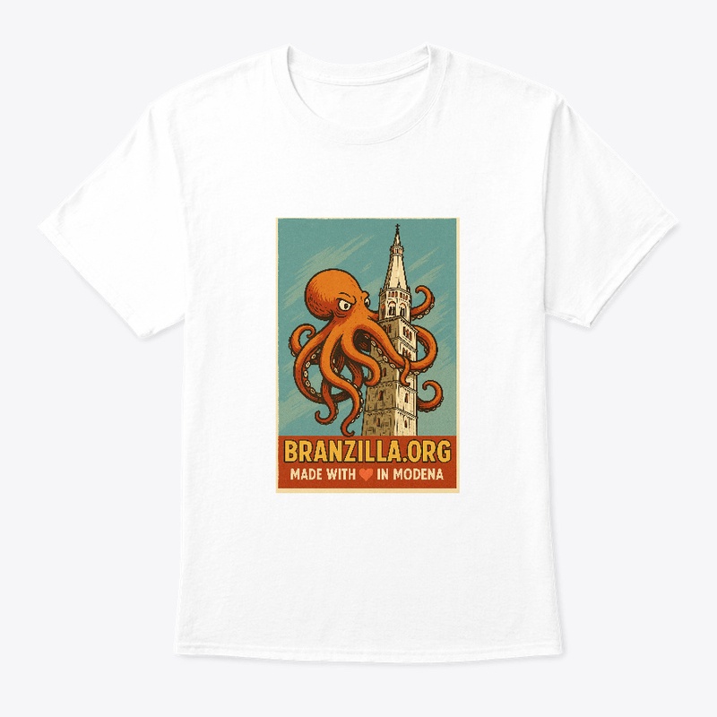 Branzilla Classic Tee - Made in Modena