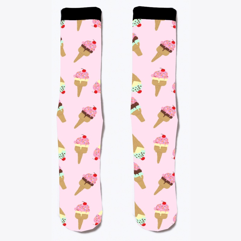 Ice cream Lover Socks  