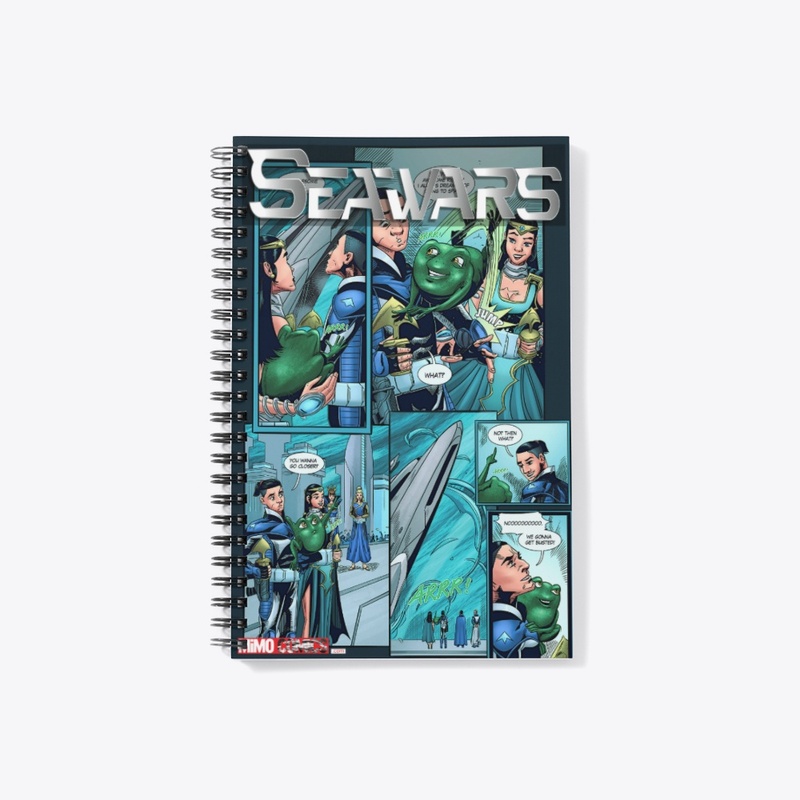 SEAWARS Book 7 - PAGE 25 Notebook Bold