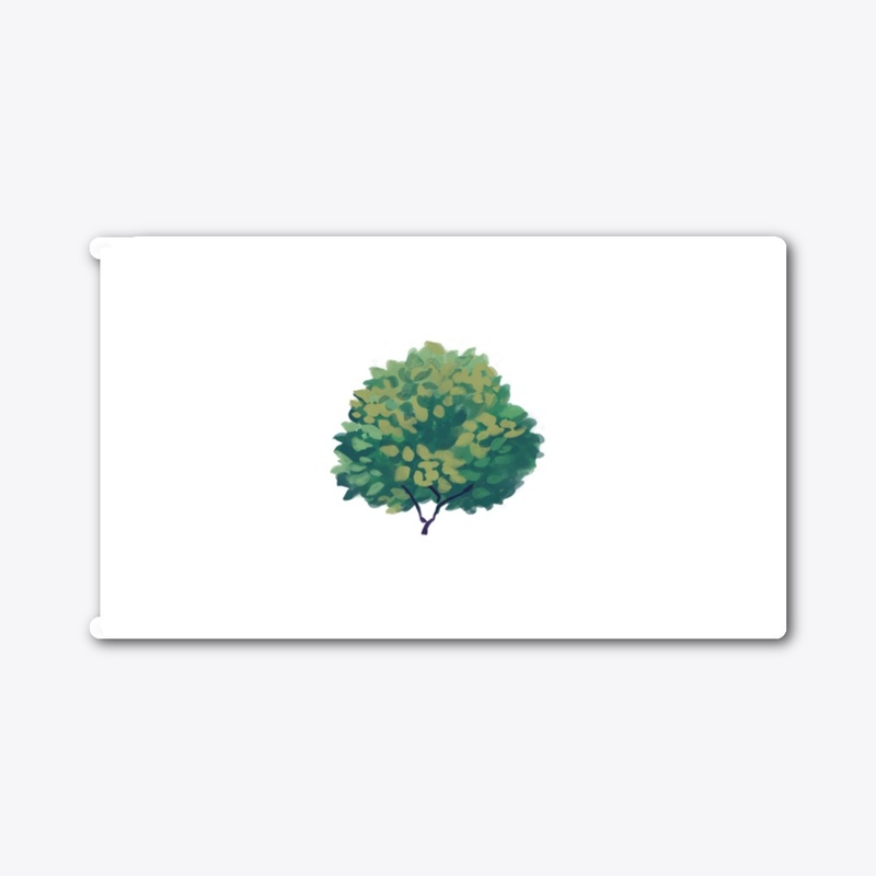green tree design