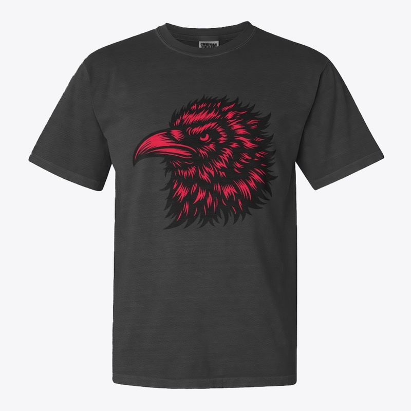 Wild and Mysterious Crow Design