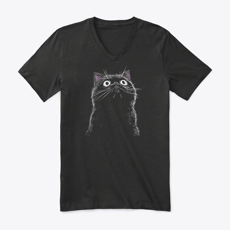 Minimal Round-Face Cat