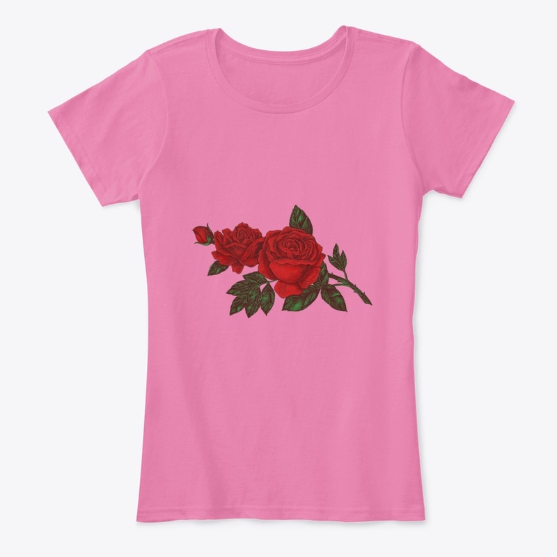 Red Roses - Safaf Logo in the Back