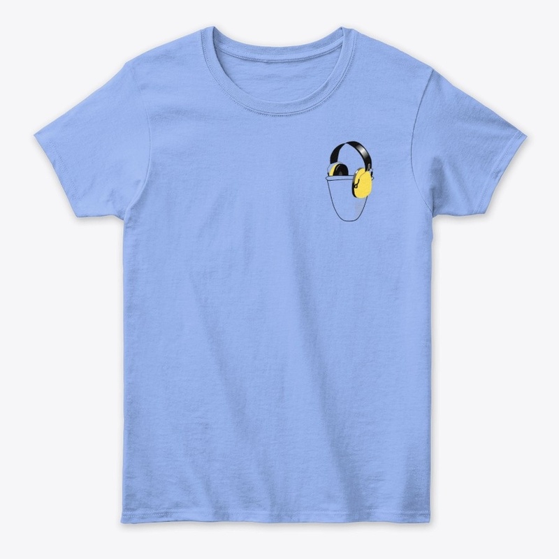 T-shirt Adulte pochette "Casque"