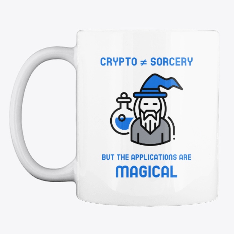 Crypto is not sorcery but magical (blue)