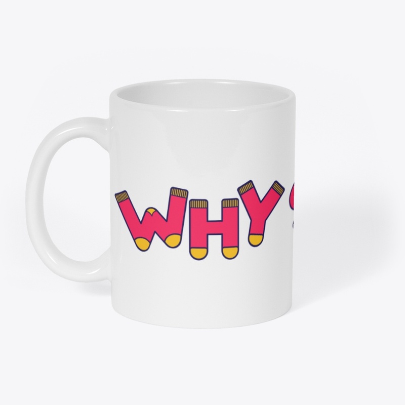 WhySocks? Straight Logo Large