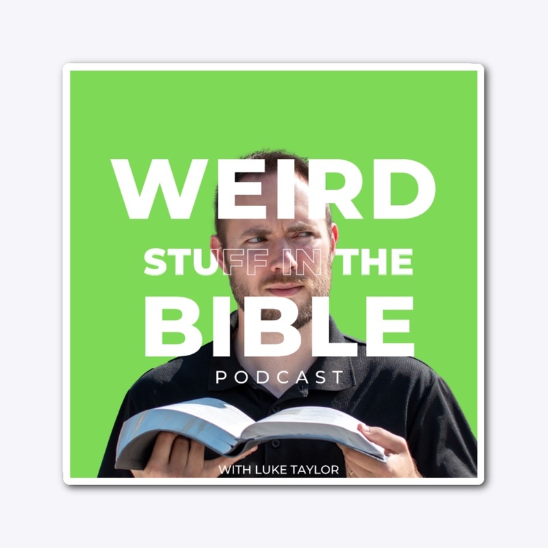 Sticker (Weird Stuff podcast cover)