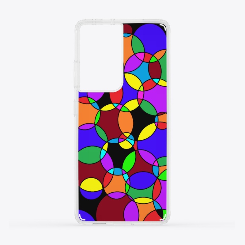 Colorful circles Design phone case,bands