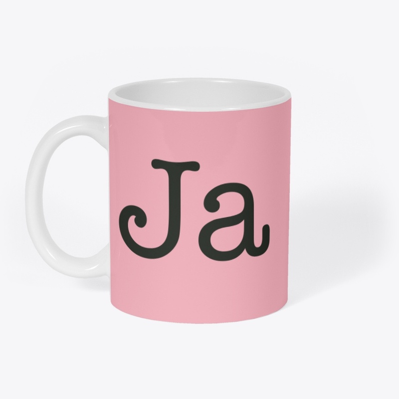 Ja Nee in Black font