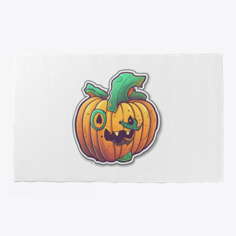 Pint Glass,Haloween pumpkin