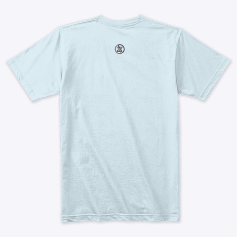 No Response Light Blue T-Shirt Back