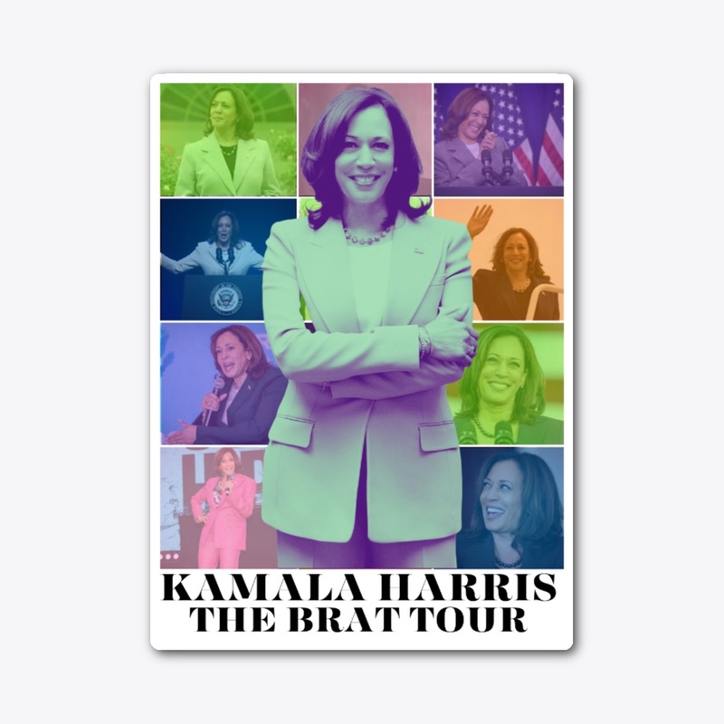 Kamala Harris the BRAT Tour