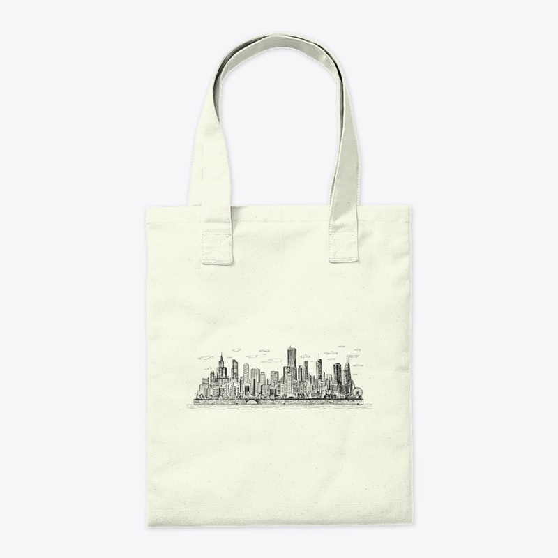 Chicago Buildings Tote Bag