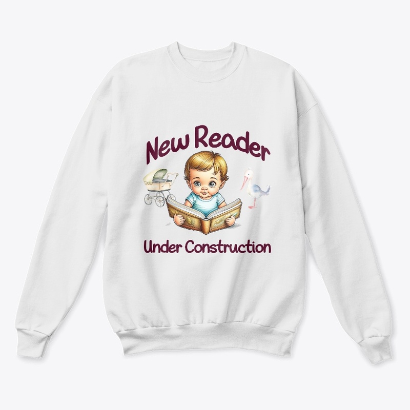 New Reader Under Construction shirt