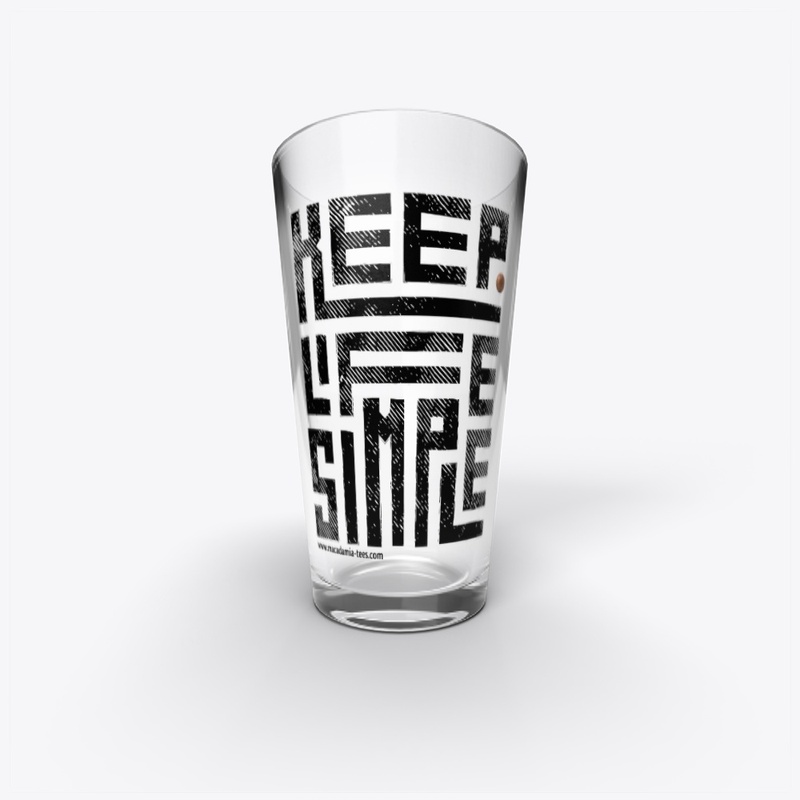 Keep Life Simple (Black-and-White)