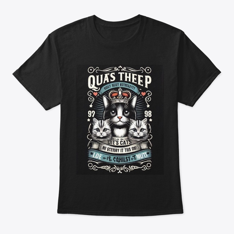Quas Cat t shirt beautiful cats