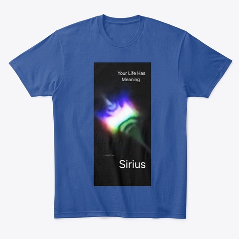 The Star Sirius,  Deep Royal Camiseta Front