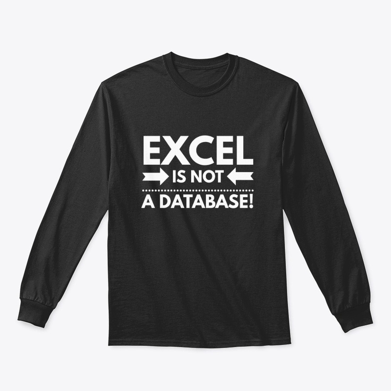 Excel is not a database