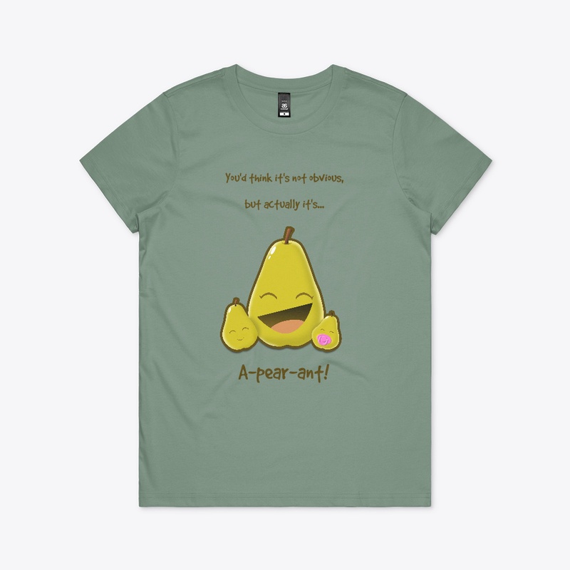 A-pear-ant! apparel
