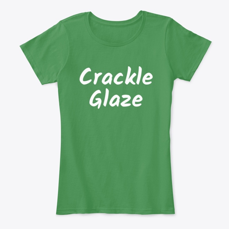 Crackle Glaze Text Pottery Ceramics