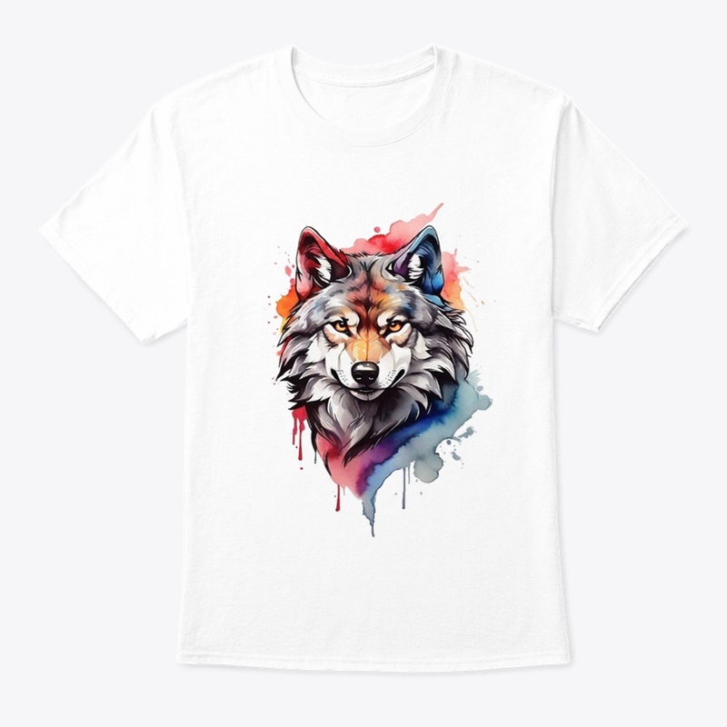 Ilustration wolf 3D