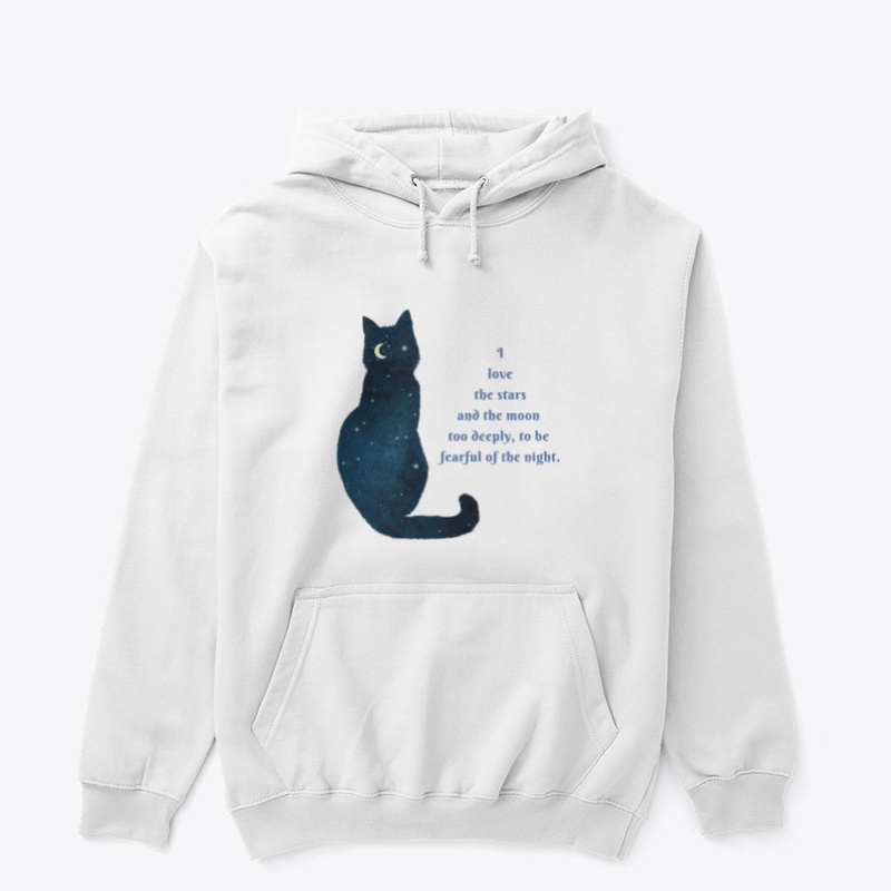Moon Cat Loves The Stars Quote