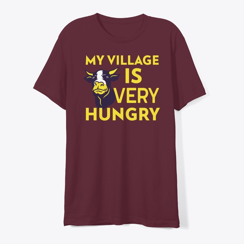 My Village Cow Is Very Hungry