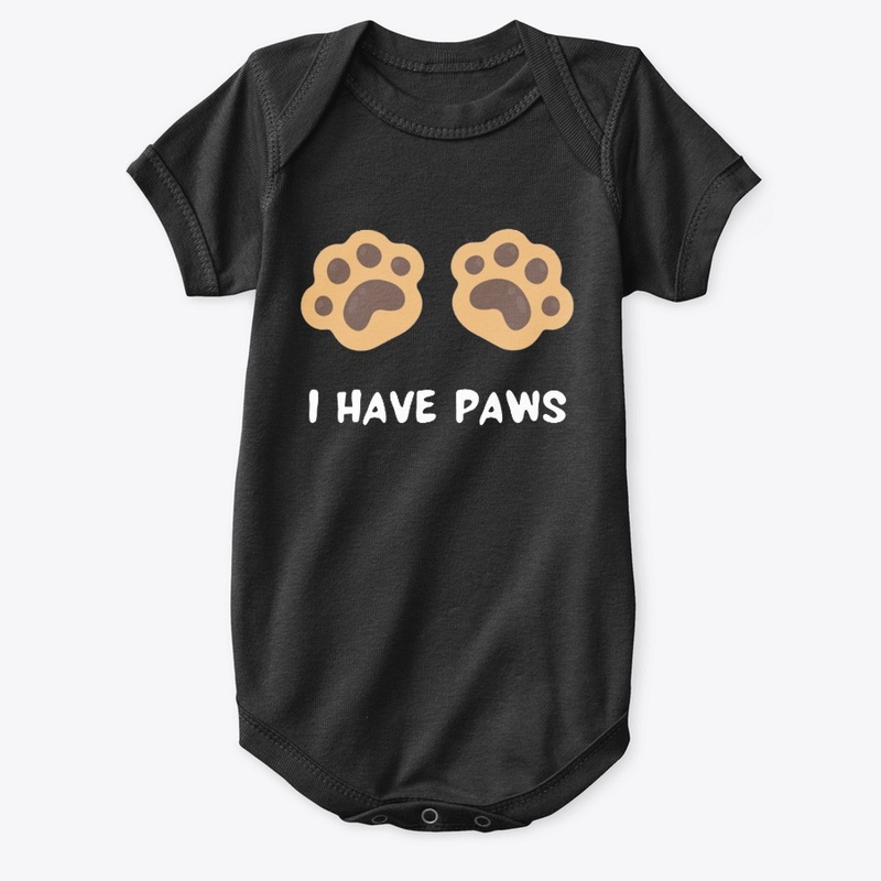 I HAVE PAWS Baby Premium Onesie