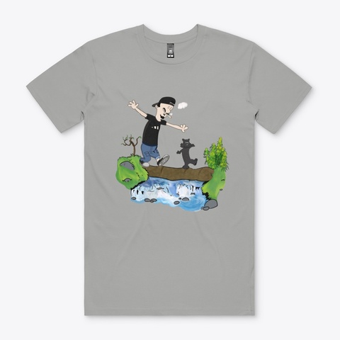 Kitty And Shabs Athletic Heather Camiseta Front