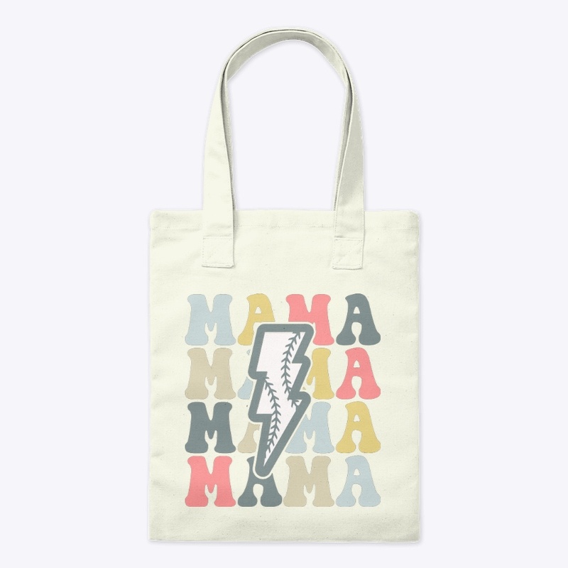 Baseball mama pastel