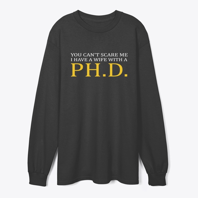 Funny Husband Wife Ph.D. Pride Design