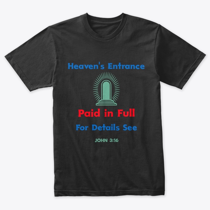 Heaven's Entrance John 3:16 Green Accent
