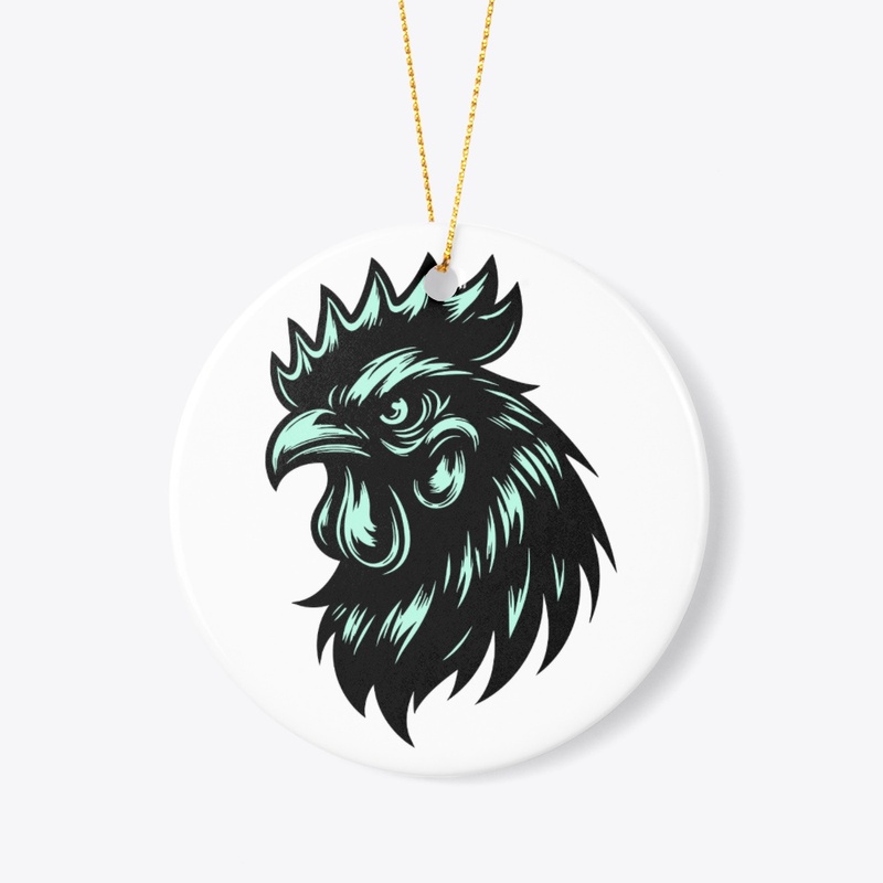 Fierce Poultry Head Artwork