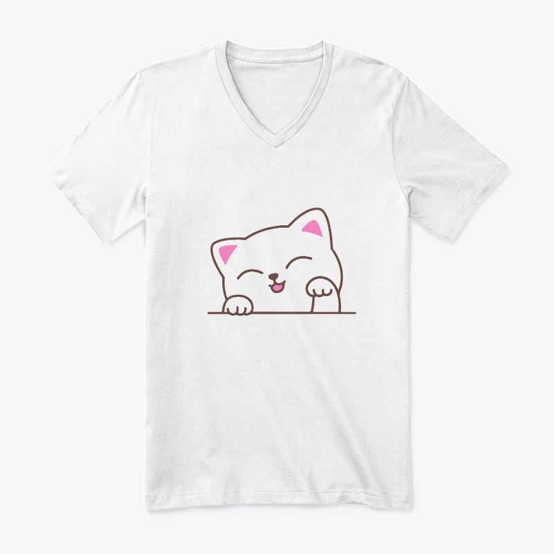 Cute Cat T-shirt for Cats Tee