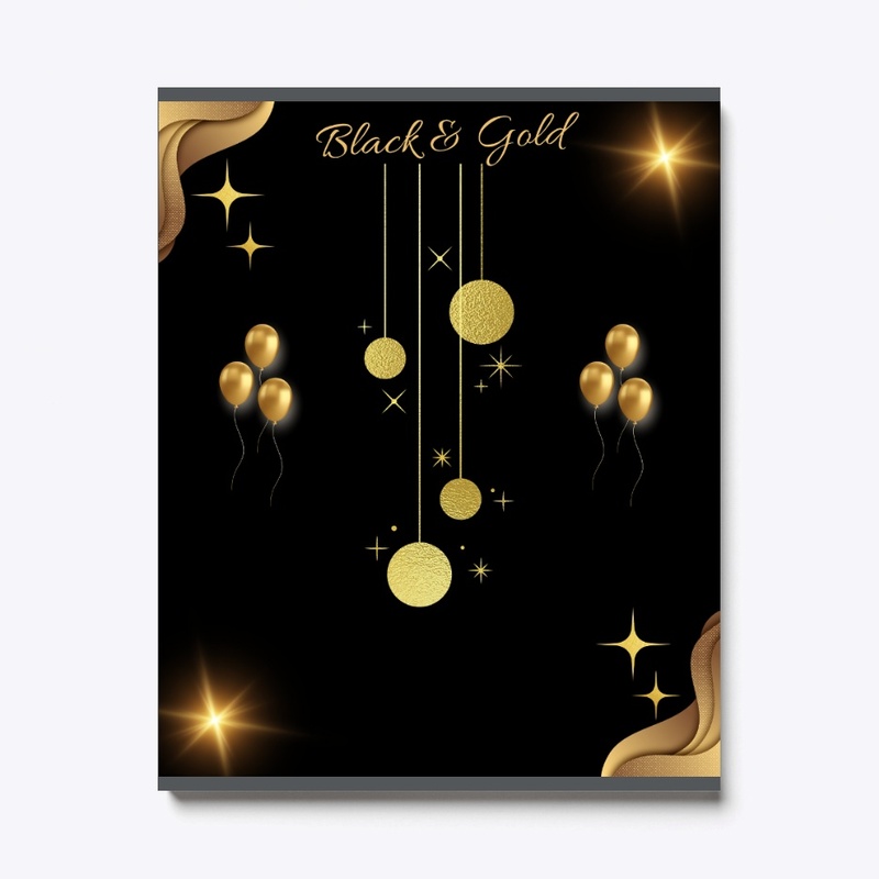 Black and Gold T-Shirts