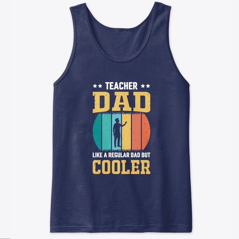 Teacher Dad Like A Regular Dad Vintage