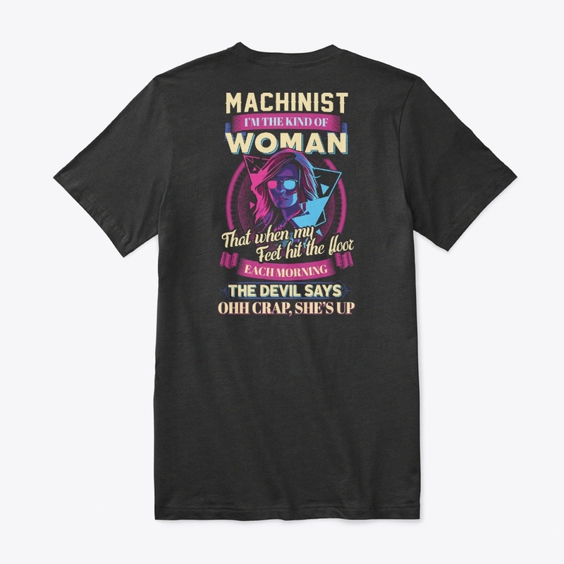Kind of Female Machinist hoodie