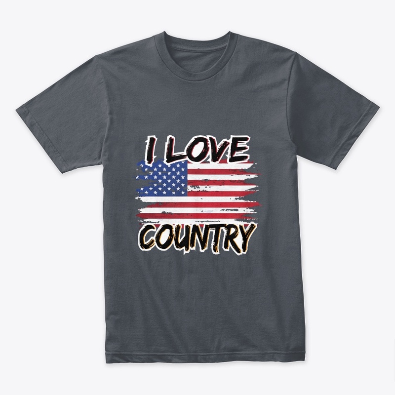 I Love Us Country T-shirt And Hoodie 