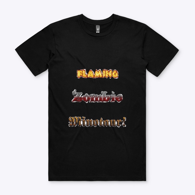 Flaming Zombie Minotaur!