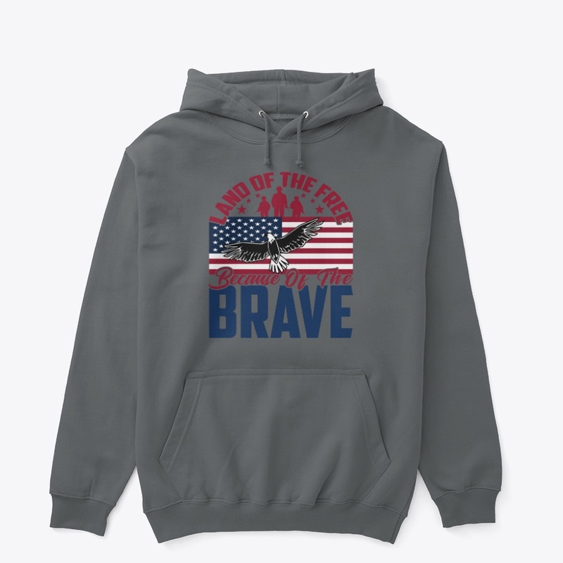 American military t-shirt & hoodie 