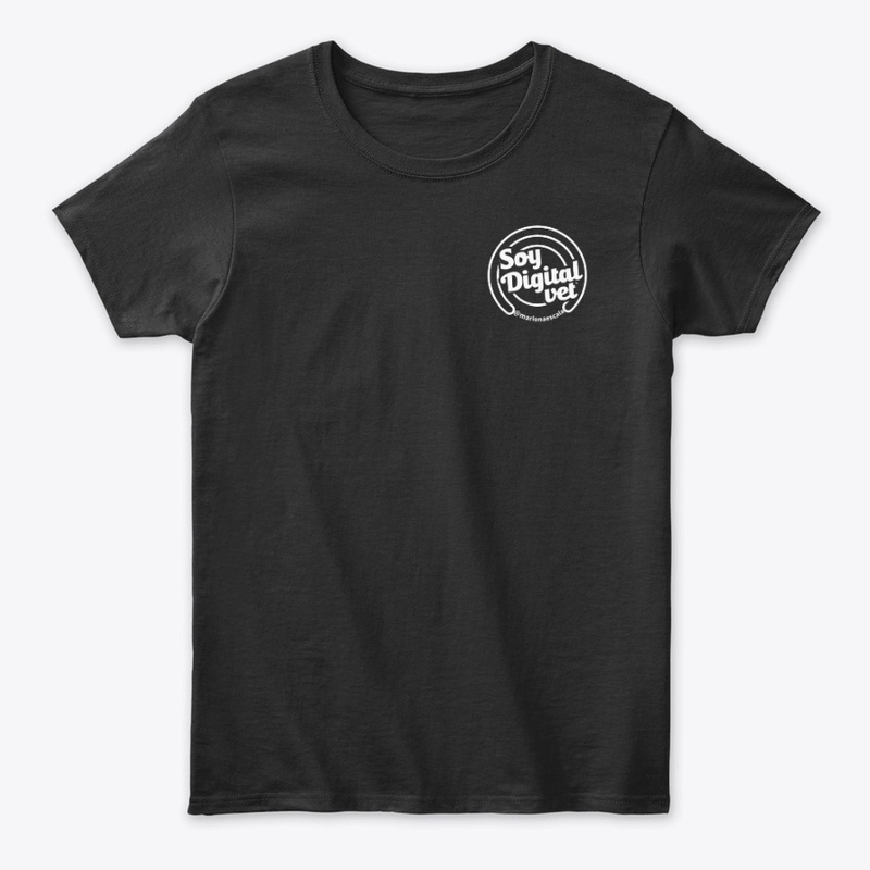 Camiseta negra Soy Digitalvet