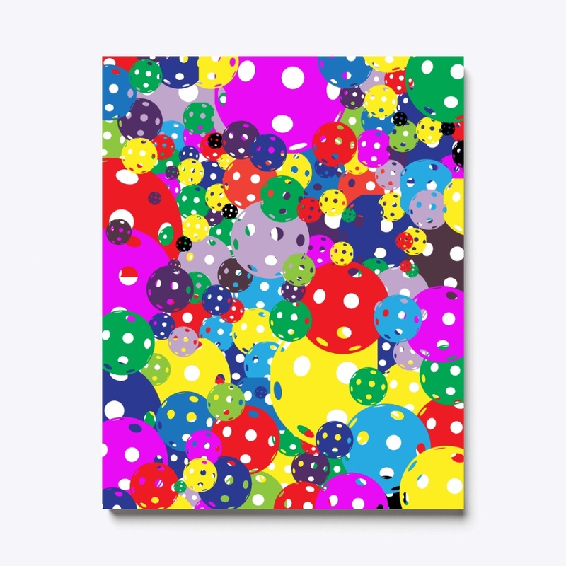 Colorful Pickleball Collection