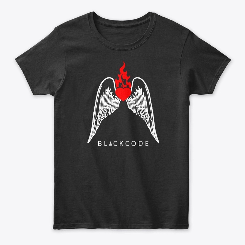 Fiery Wings T-Shirt | BLACKCODE