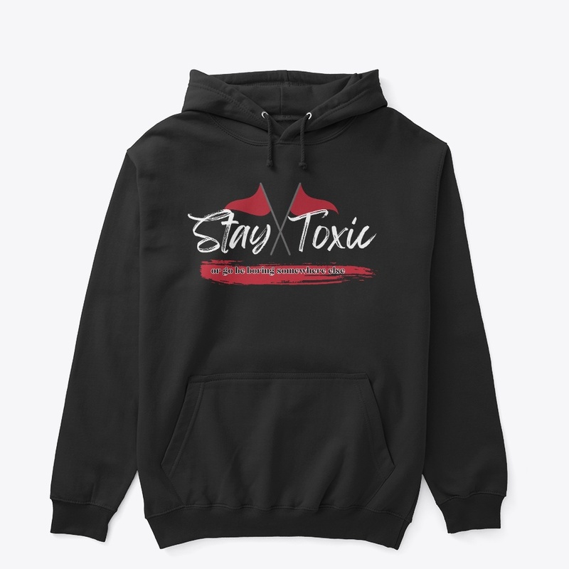 stay toxic red splash